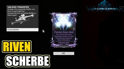 warframe riven scherbe.